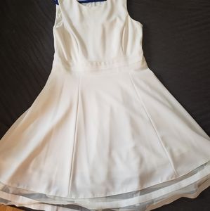 White Calvin Klein dress